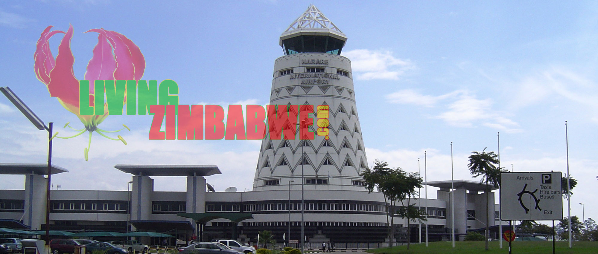 Landing at Harare International Airport