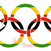 Zimbabwe-Flag-Olympic-Rings-White