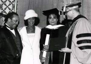 Even Michael Jackson had a doctorate