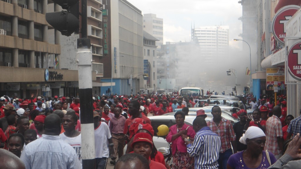 Teargas-being-sprayed-on-protesters